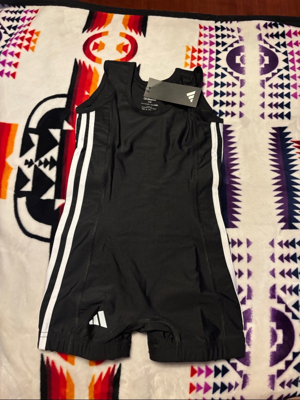 Adidas girls medium Wrestling Singlet